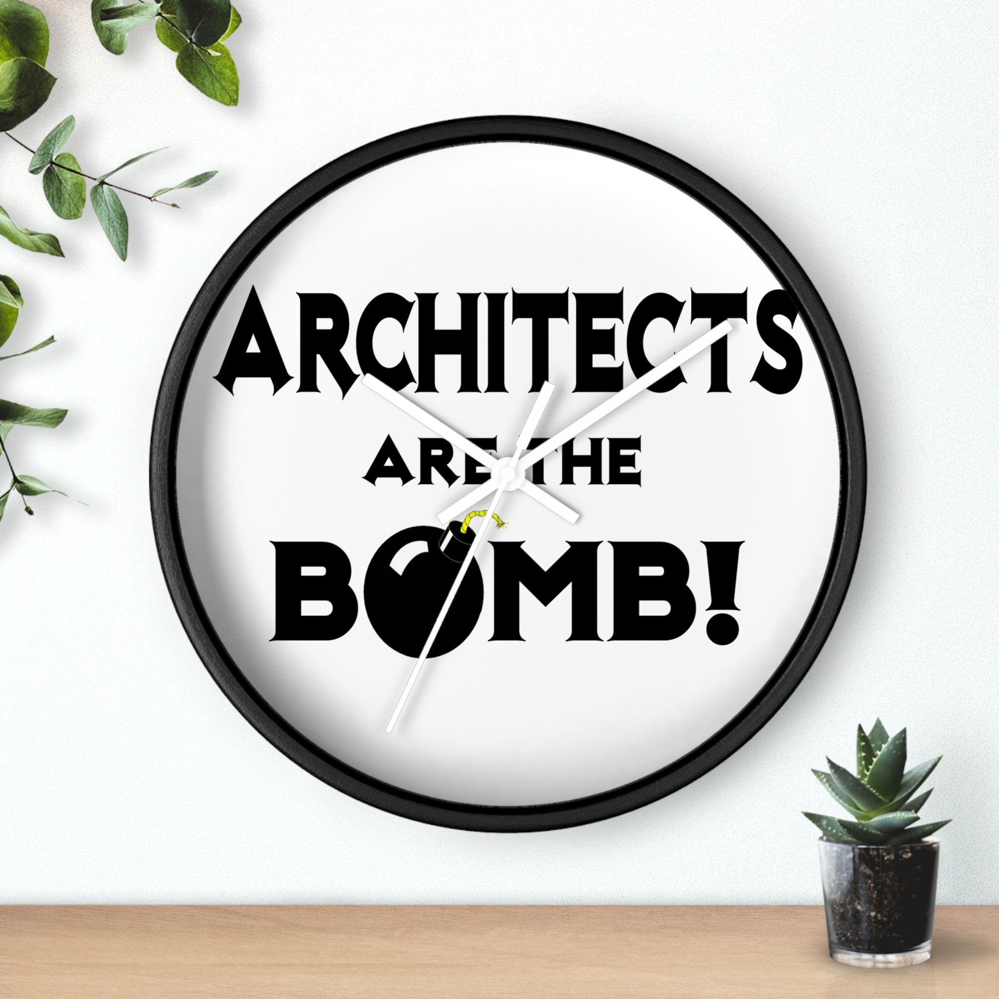 Architects Are The Bomb! - Wall Clock