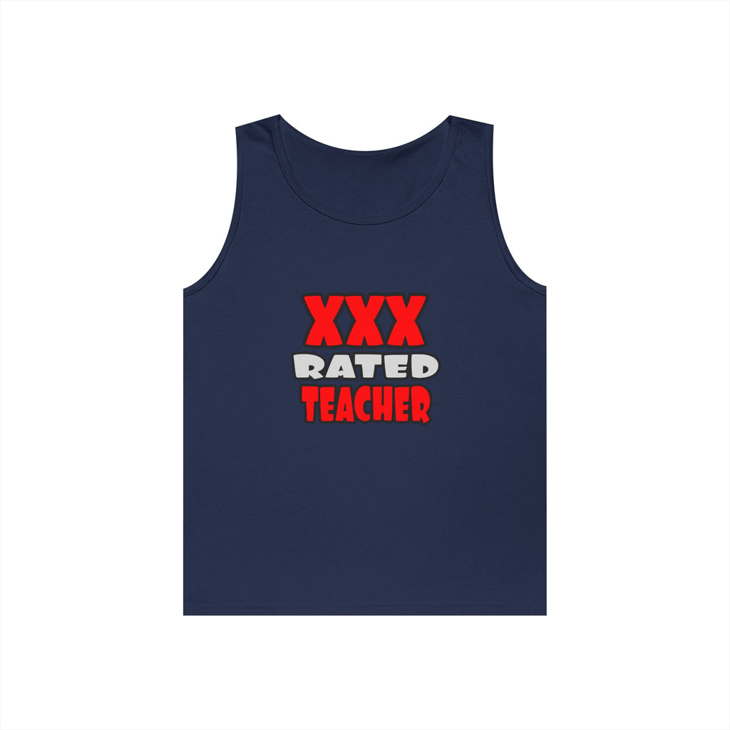 XXX Rated Teacher - Unisex Heavy Cotton Tank Top