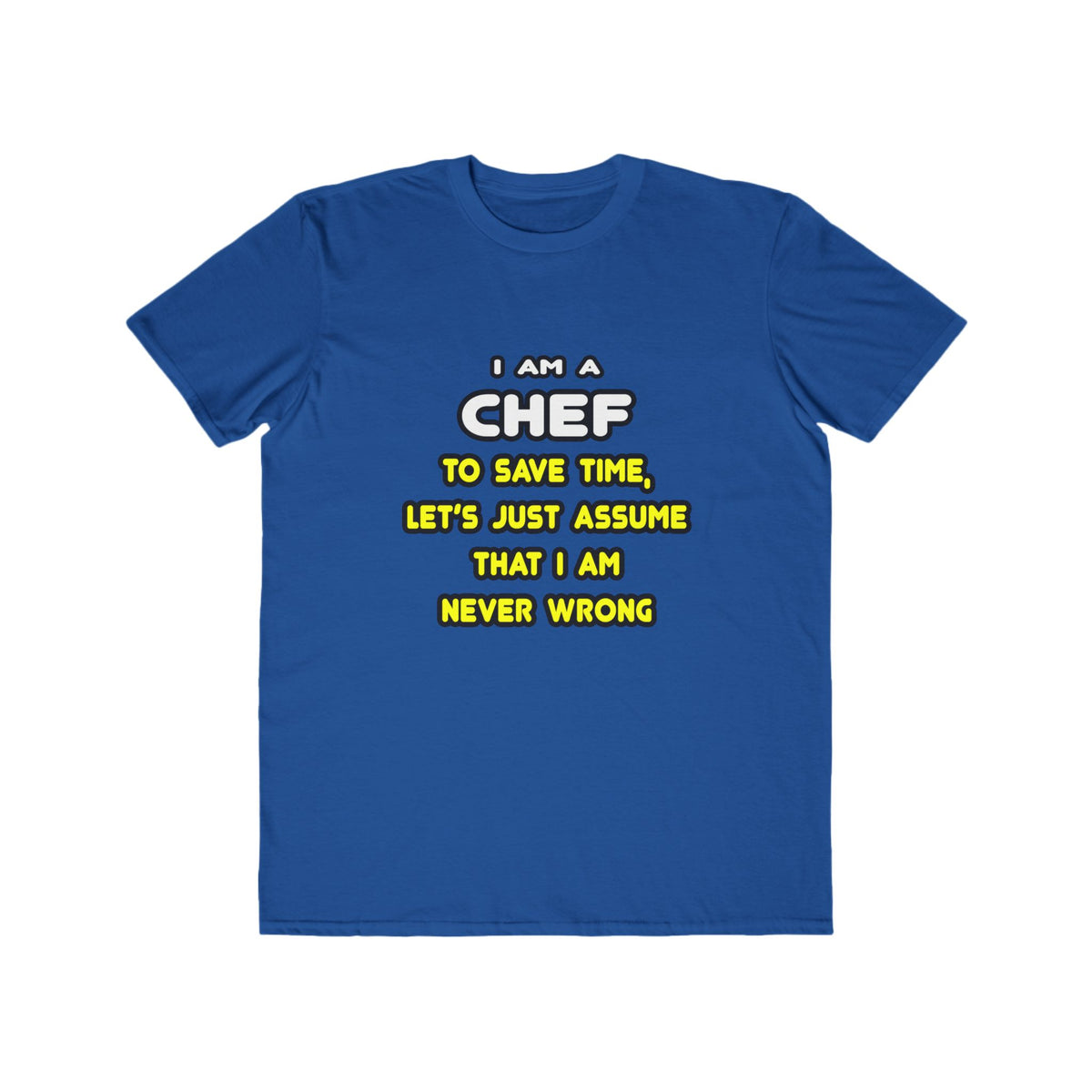 Funny Chef T Shirts and Gifts - Men's Lightweight Fashion Tee