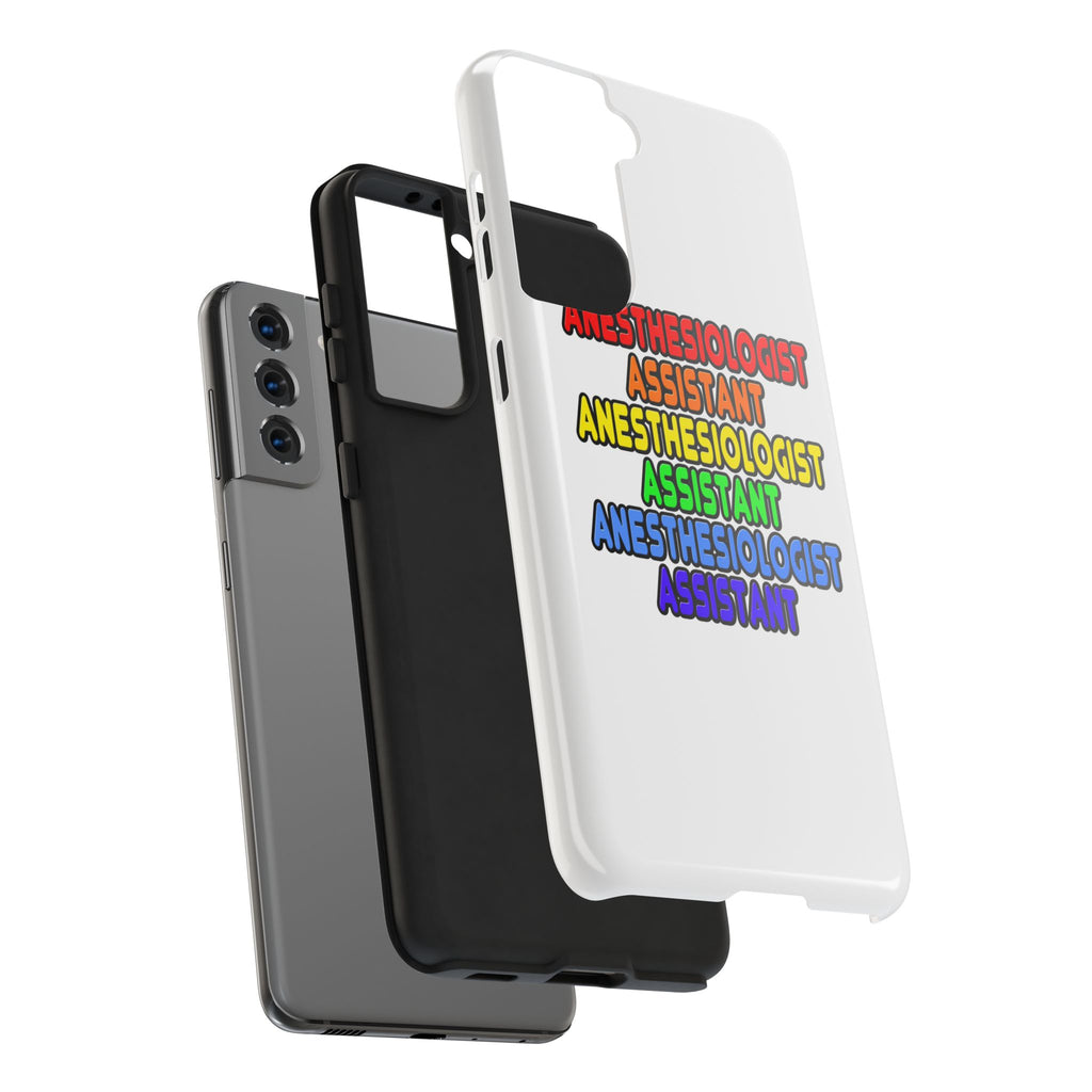 Rainbow Anesthesiologist Assistant - Tough Phone Cases