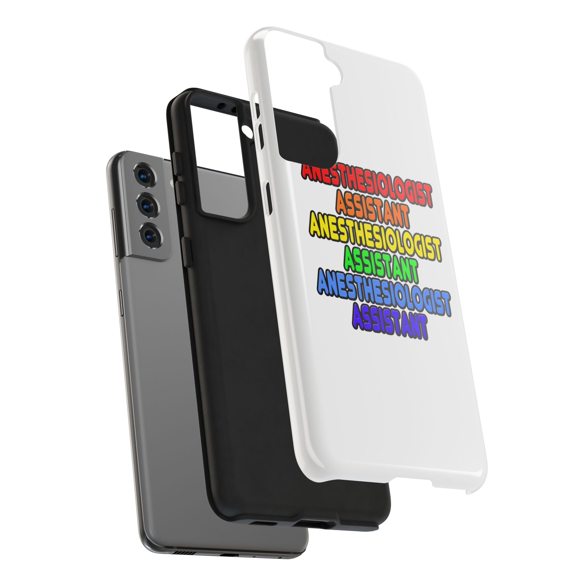 Rainbow Anesthesiologist Assistant - Tough Phone Cases