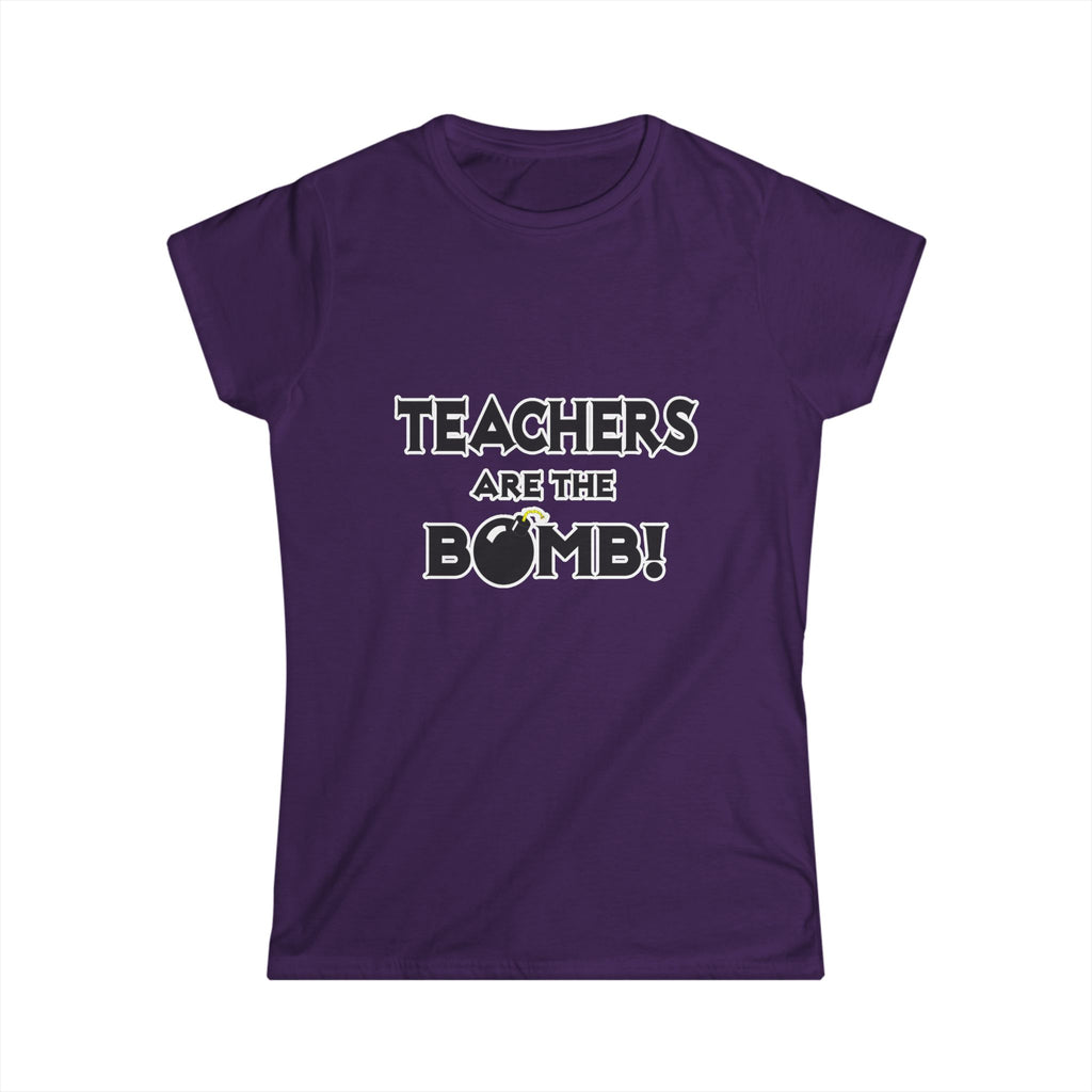Teachers Are The Bomb! - Women's Softstyle Tee