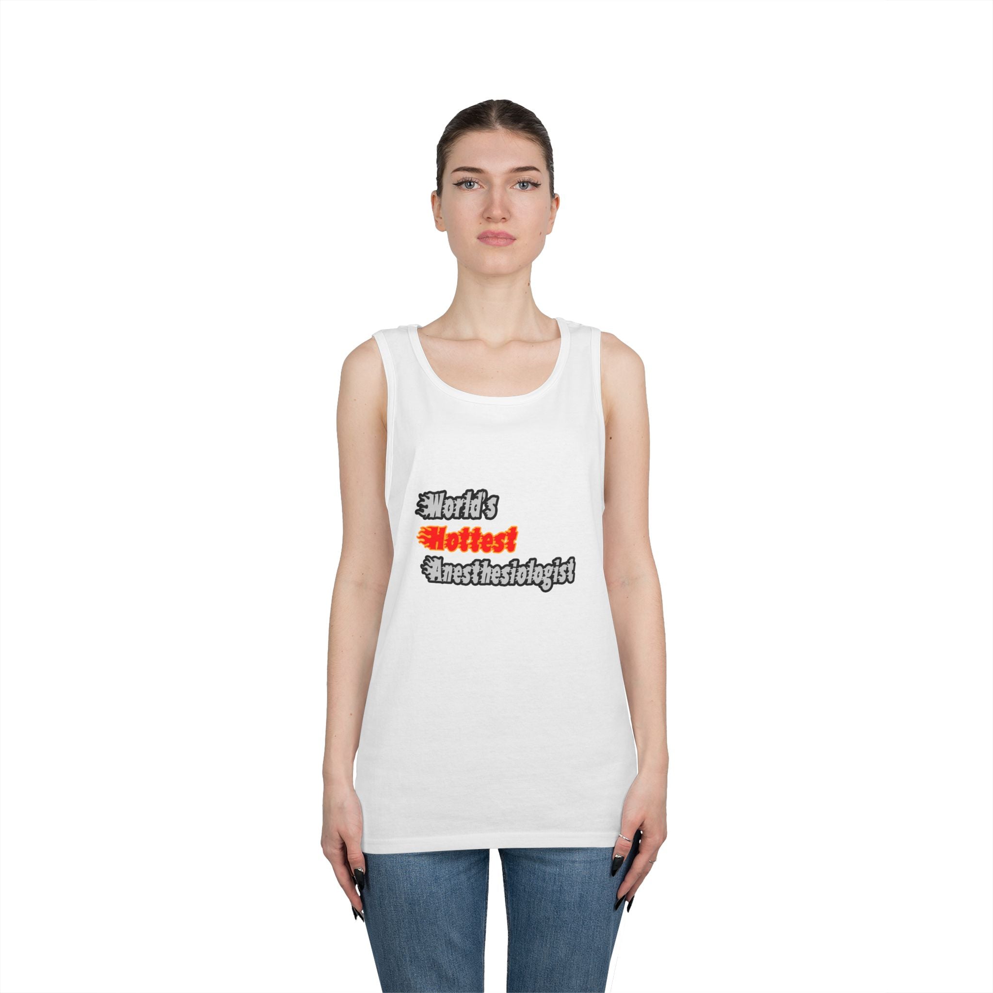 World's Hottest Anesthesiologist - Unisex Heavy Cotton Tank Top