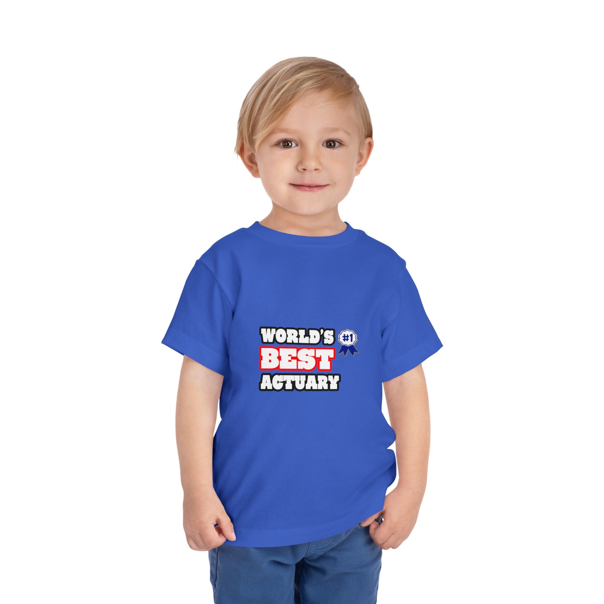 World's Best Actuary - Toddler Short Sleeve Tee