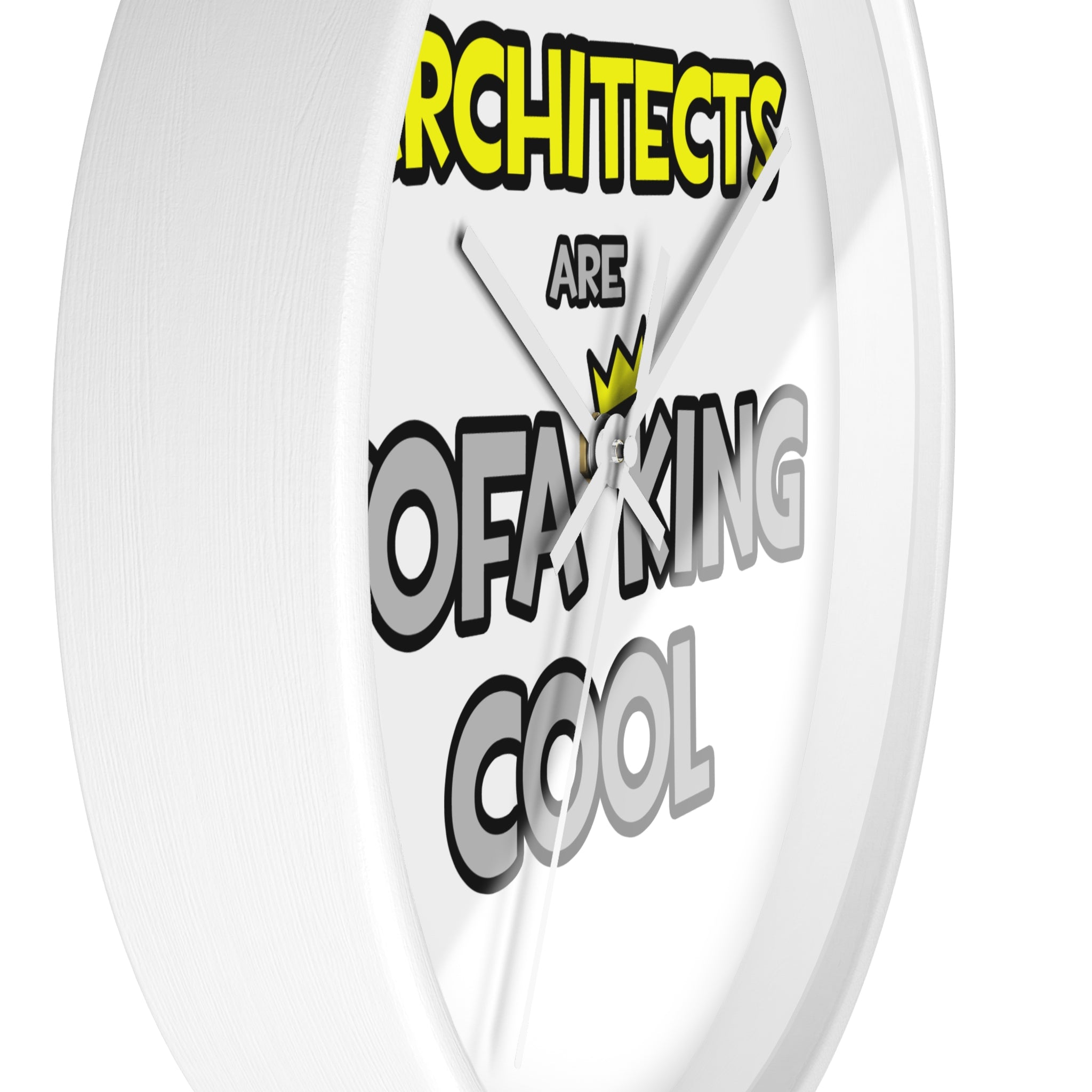 Architects Are Sofa King Cool - Wall Clock