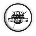 Ninja Acupuncturist - Wall Clock