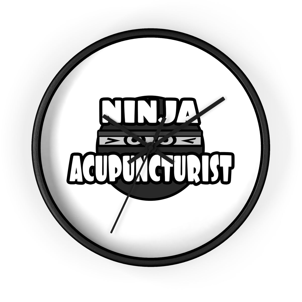 Ninja Acupuncturist - Wall Clock
