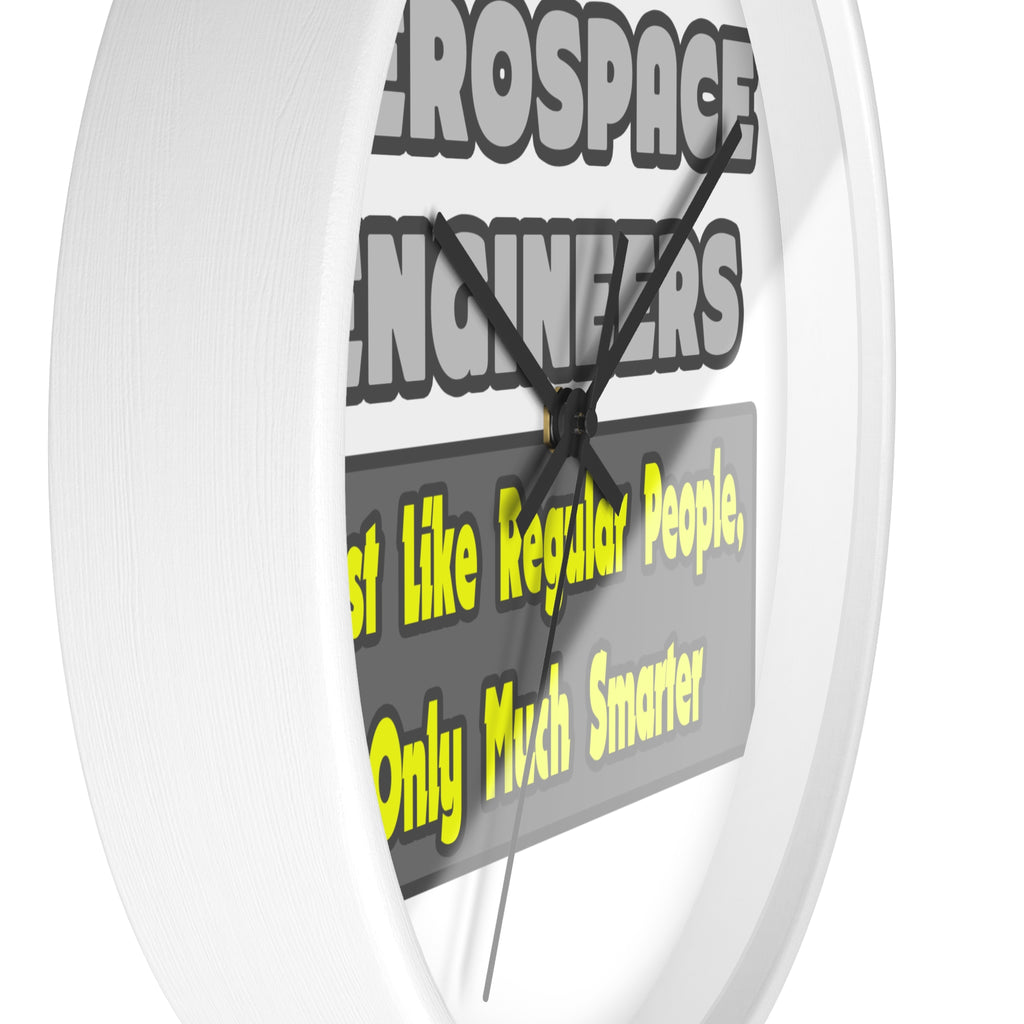 Aerospace Engineers...Smarter - Wall Clock