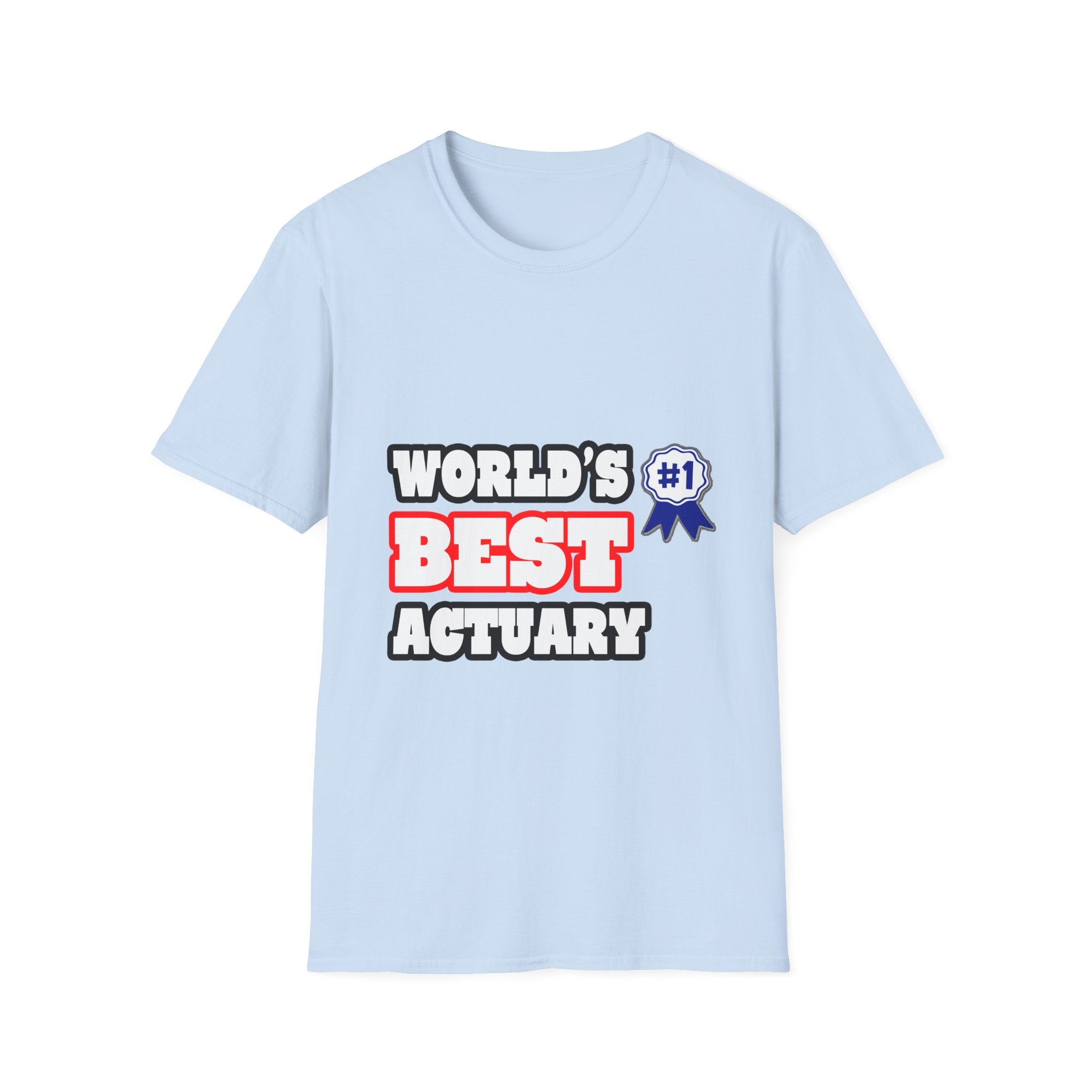 World's Best Actuary - Unisex Softstyle T-Shirt