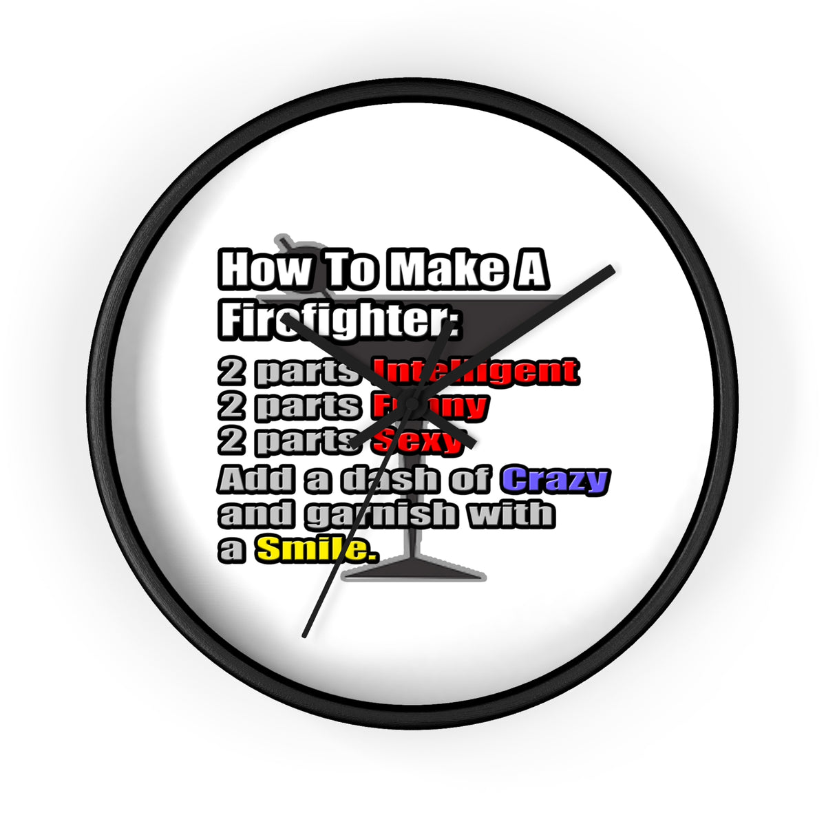 How To Make a Firefighter - Wall Clock