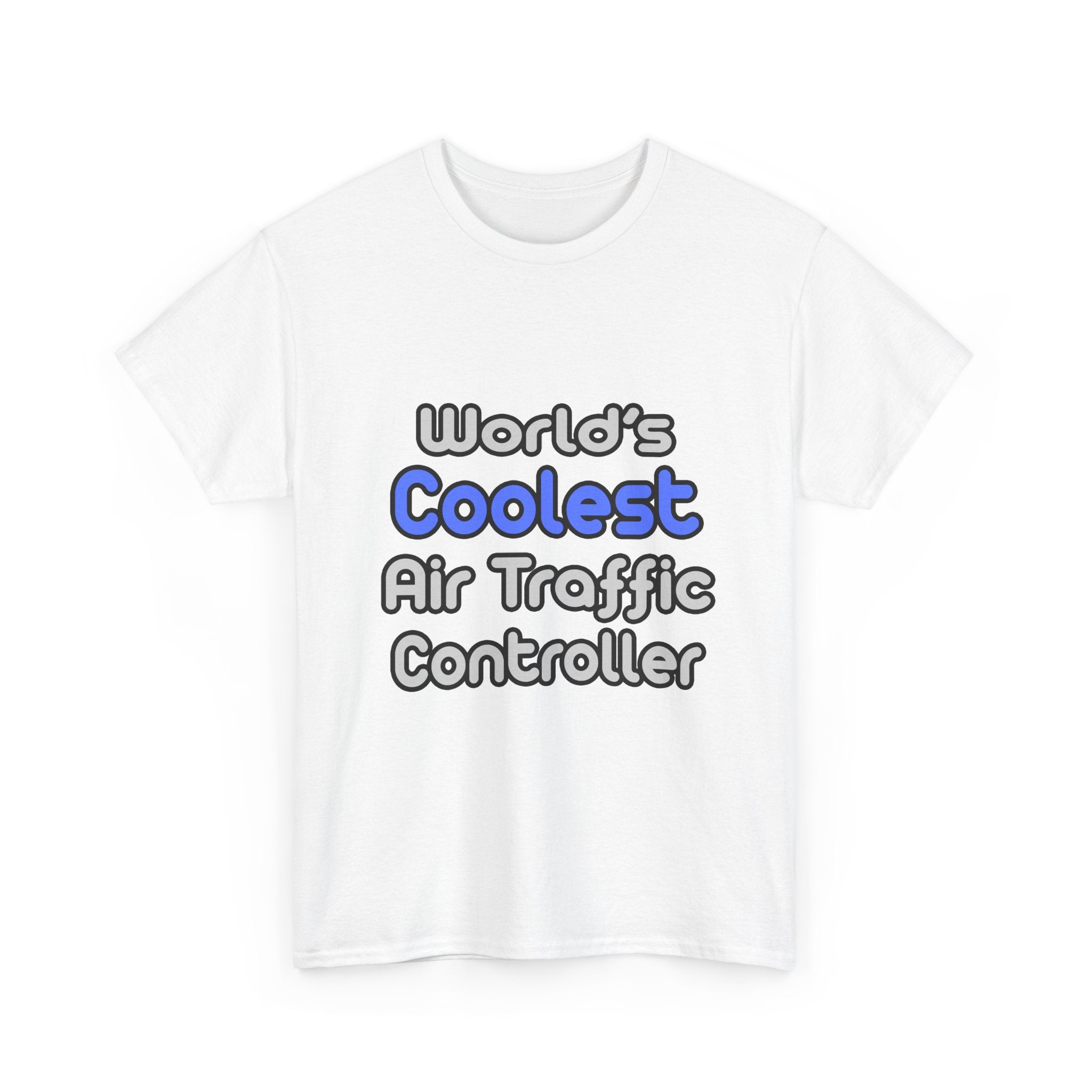 World's Coolest Air Traffic Controller - Unisex Heavy Cotton Tee