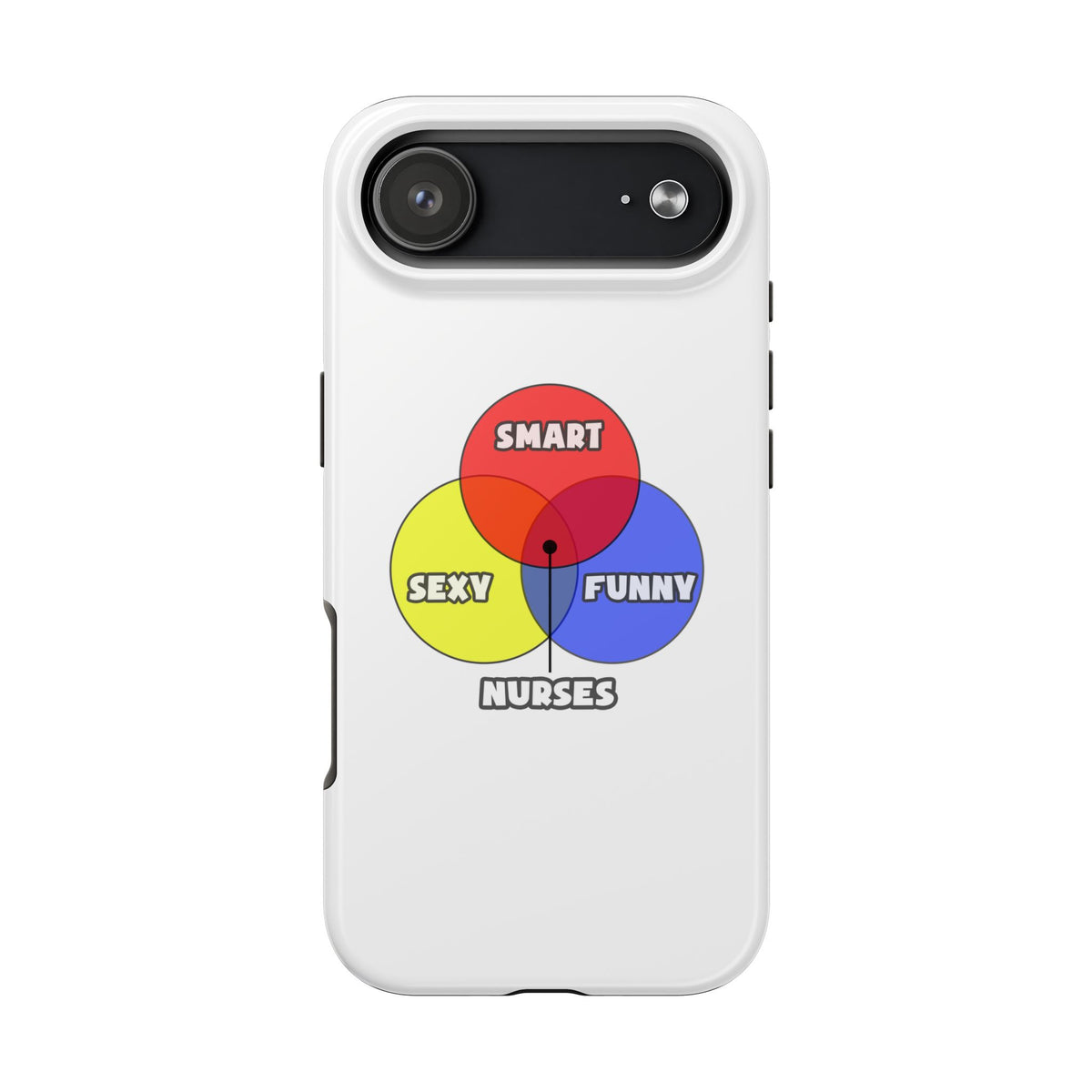 Venn Diagram .. Nurses - Tough Phone Cases