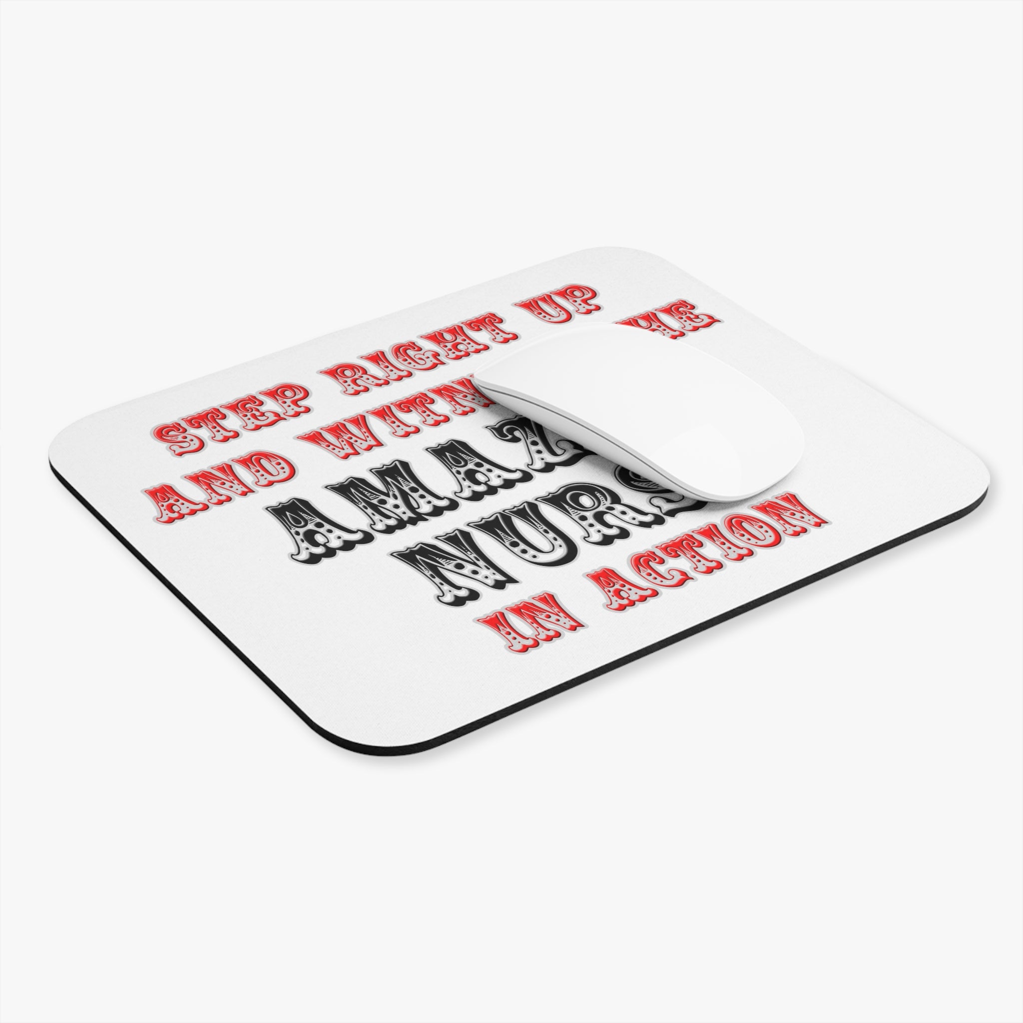 Amazing Nurse In Action - Mouse Pad (Rectangle)