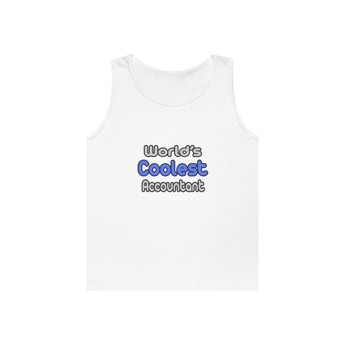 World's Coolest Accountant - Unisex Heavy Cotton Tank Top