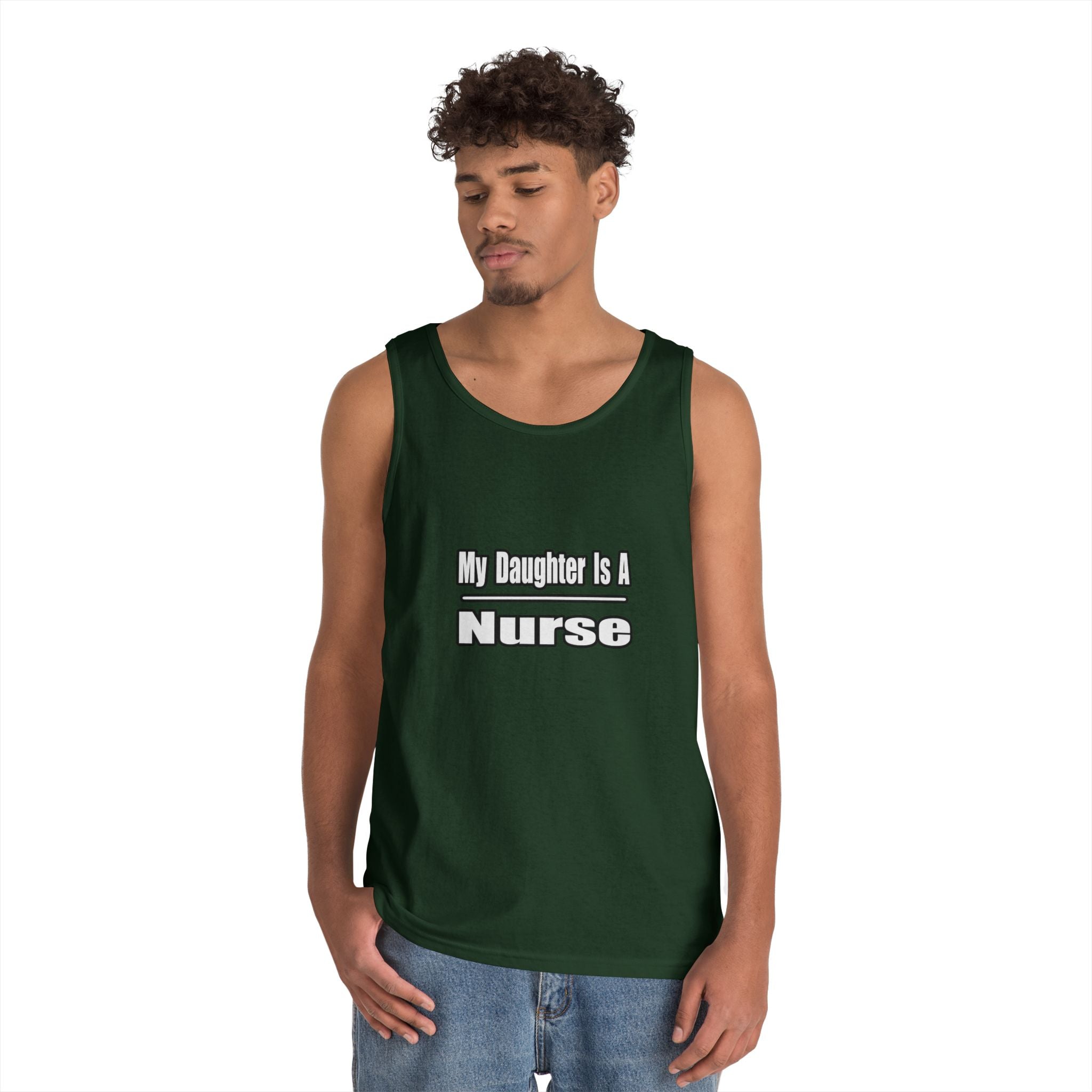 My Daughter Nurse - Unisex Heavy Cotton Tank Top