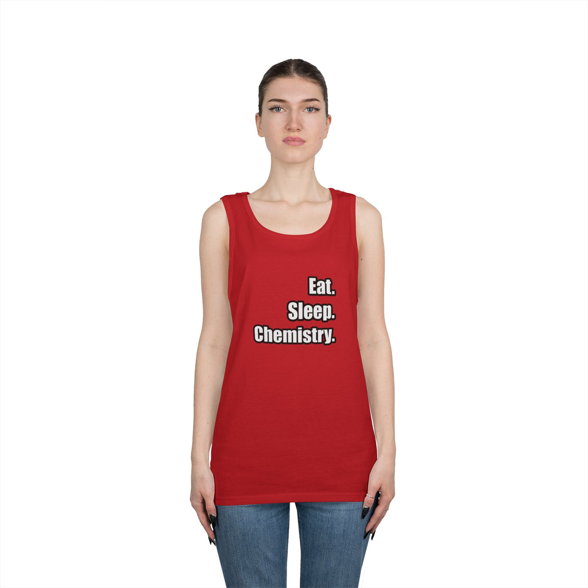 Eat. Sleep. Chemistry - Unisex Heavy Cotton Tank Top