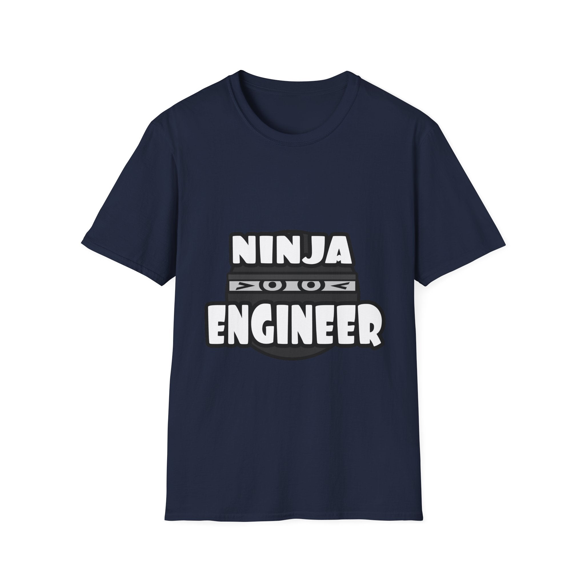 Ninja Engineer (2) - Unisex Softstyle T-Shirt