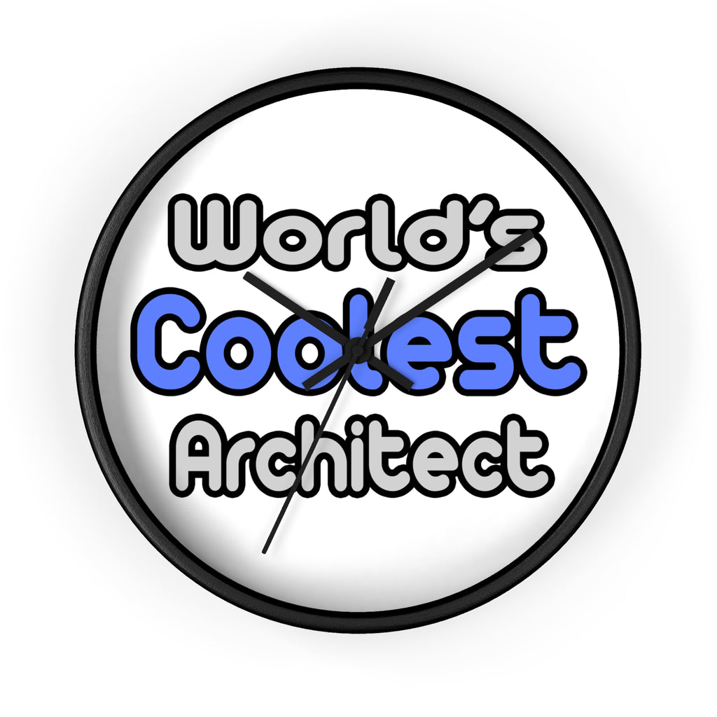 World's Coolest Architect - Wall Clock