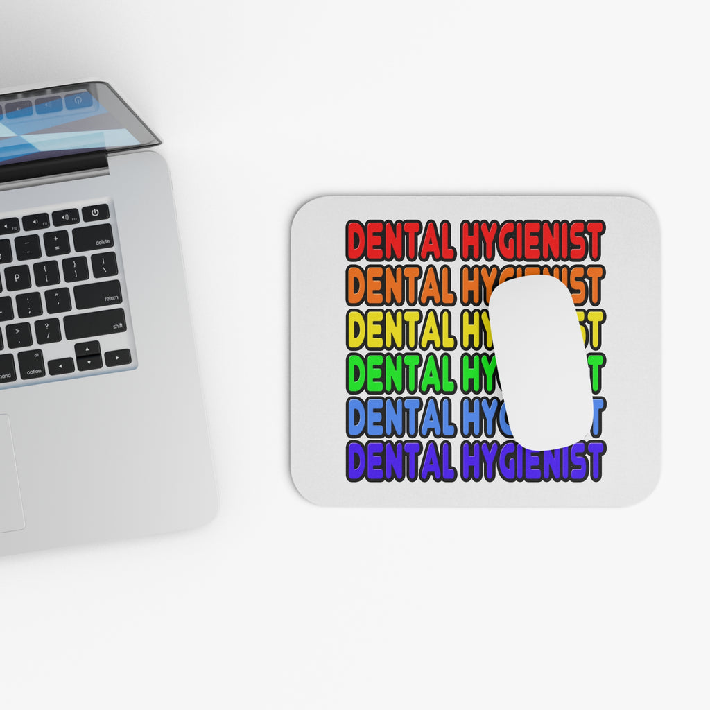 Rainbow Dental Hygienist - Mouse Pad (Rectangle)