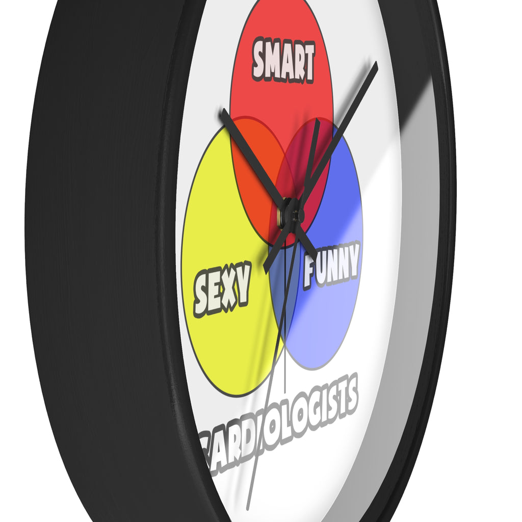 Venn Diagram .. Cardiologists - Wall Clock