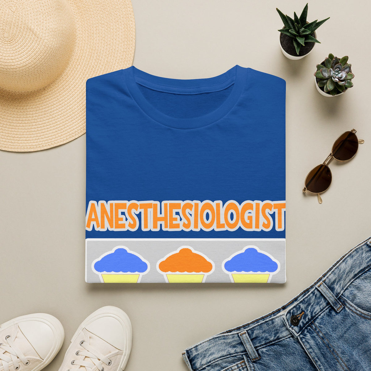 Anesthesiologist ... Will Work For Cupcakes - Unisex Softstyle T-Shirt