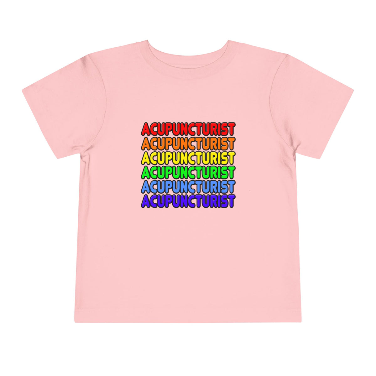 Rainbow Acupuncturist - Toddler Short Sleeve Tee