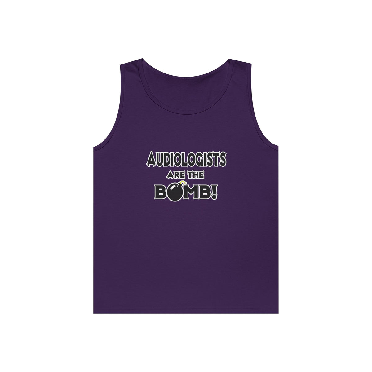 Audiologists Are The Bomb! - Unisex Heavy Cotton Tank Top