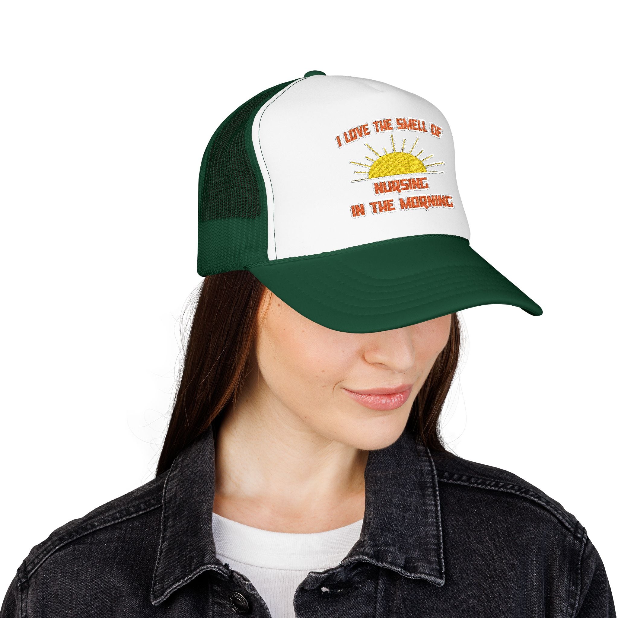 Smell of Nursing in the Morning - Foam Trucker Hat