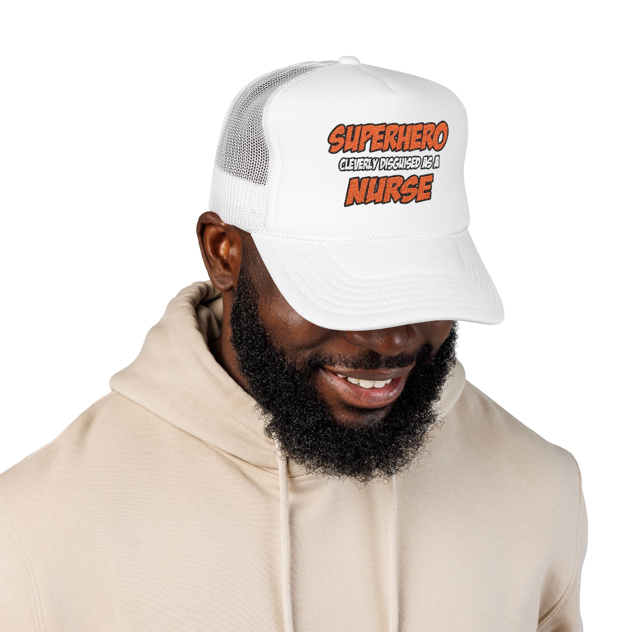 Superhero...Nurse - Foam Trucker Hat