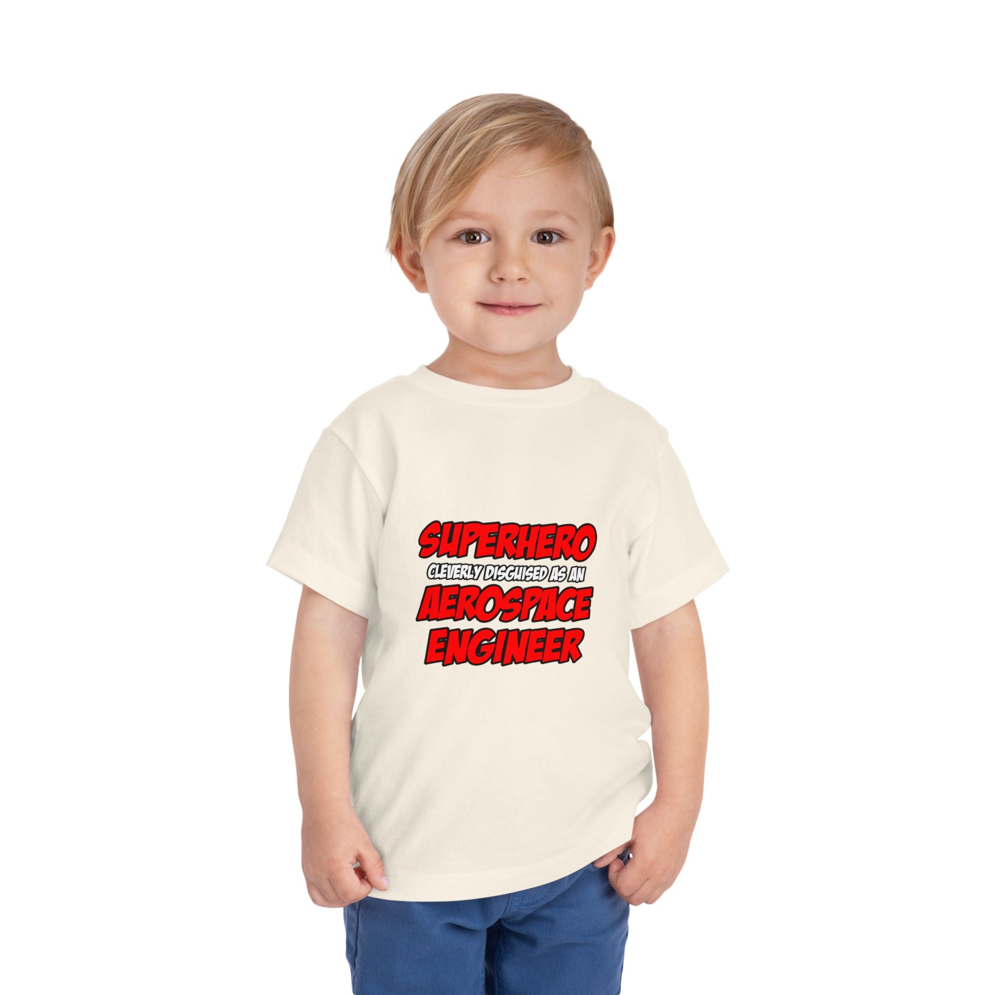 Superhero...Aerospace Engineer - Toddler Short Sleeve Tee
