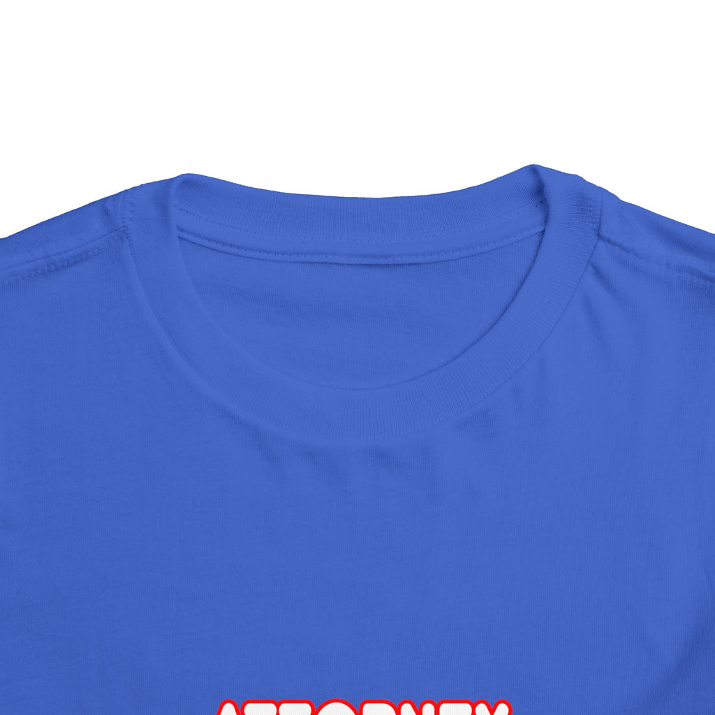 Attorney...Will Work For Cocktails - Toddler Short Sleeve Tee