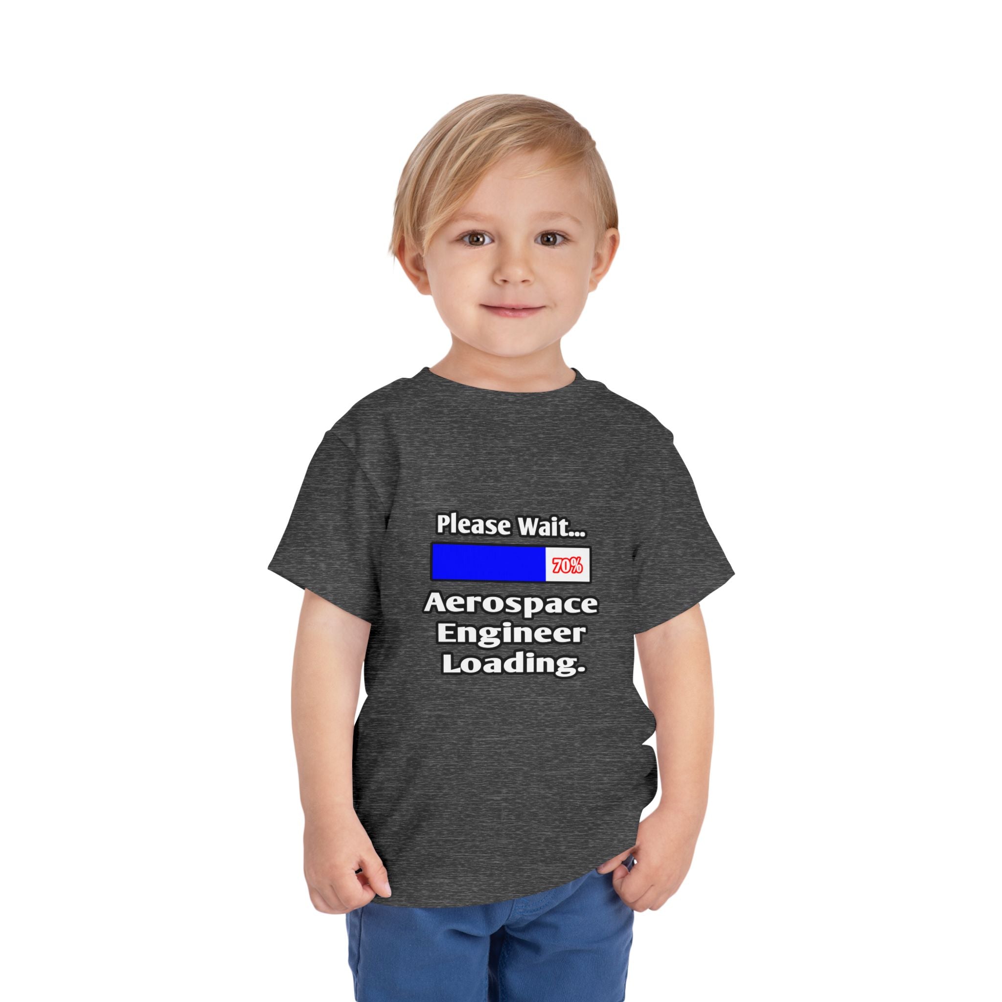 Please Wait...Aerospace Engineer Loading - Toddler Short Sleeve Tee