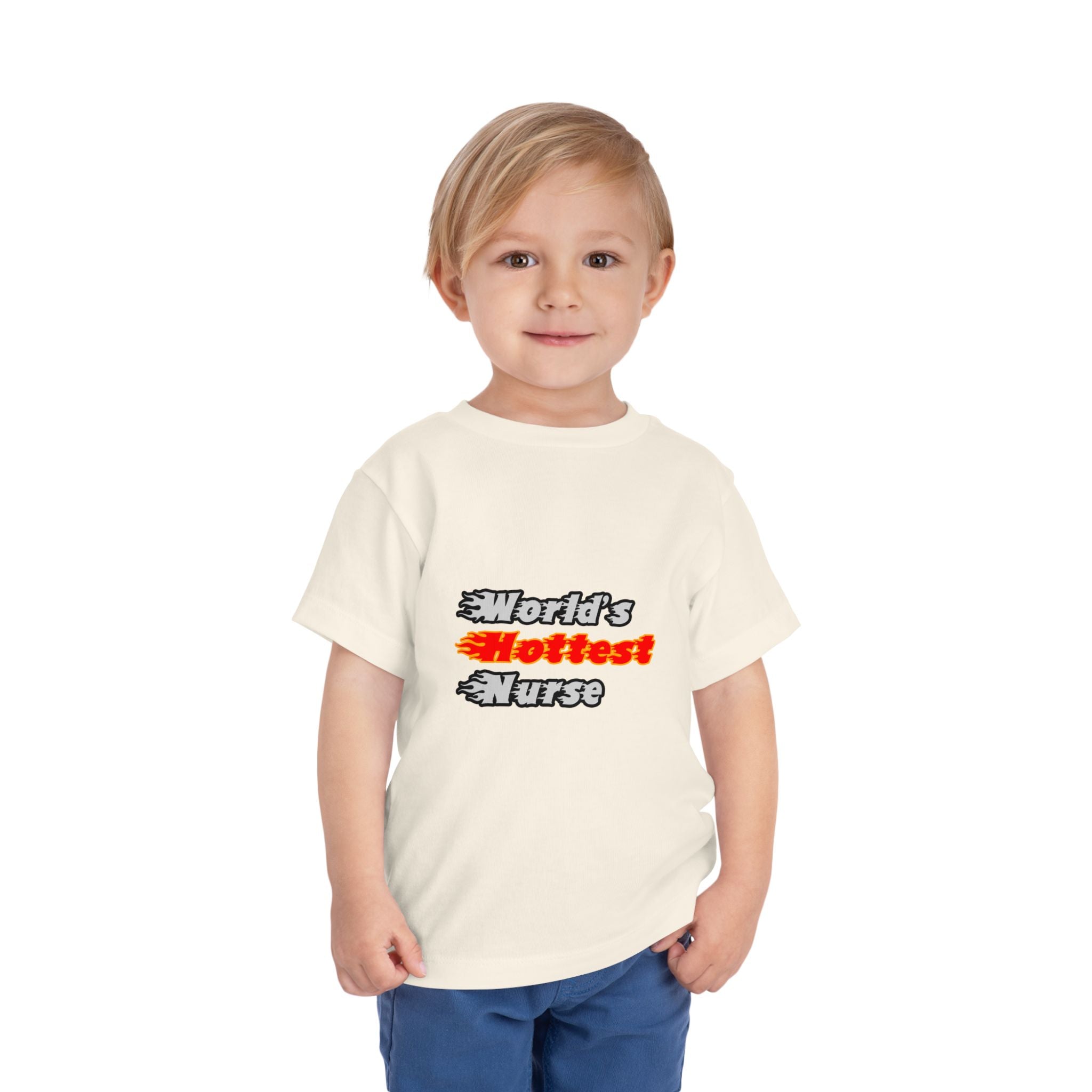 World's Hottest Nurse - Toddler Short Sleeve Tee