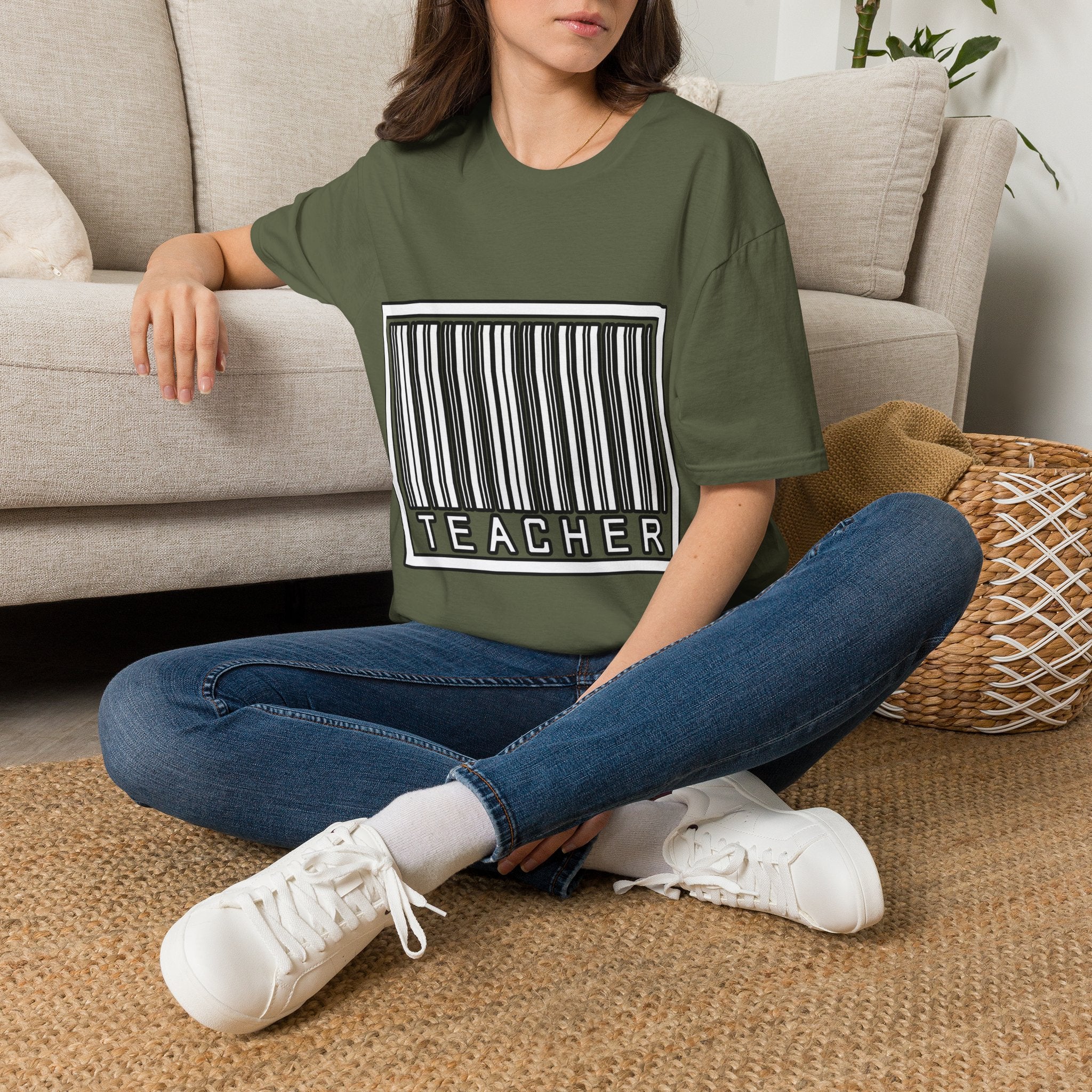 Barcode Teacher - Unisex Softstyle T-Shirt