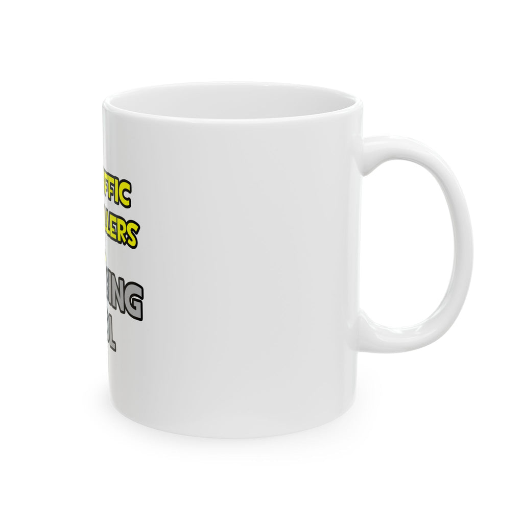 Air Traffic Controllers Are Sofa King Cool - Ceramic Mug, (11oz, 15oz)