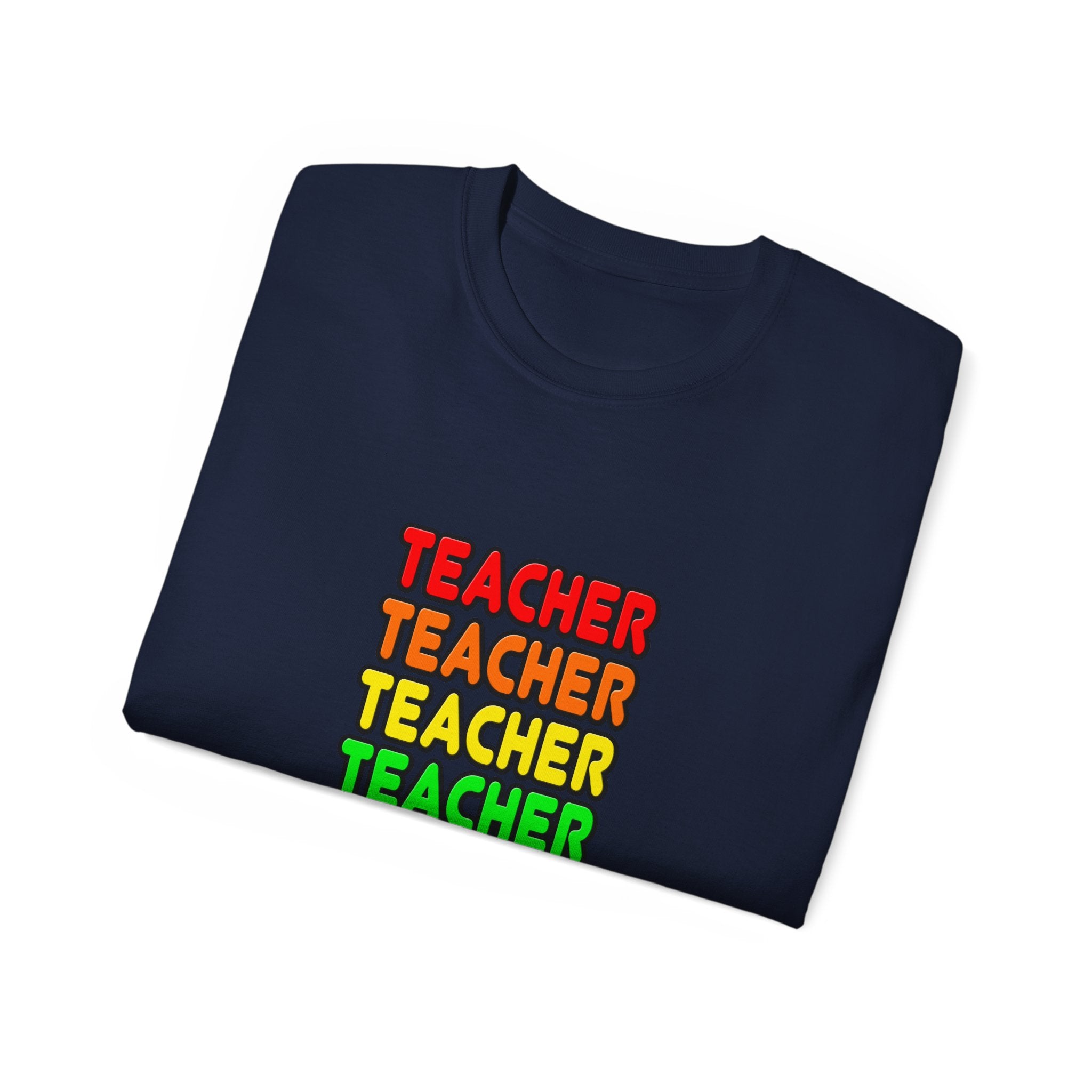 Rainbow Teacher - Unisex Ultra Cotton Tee
