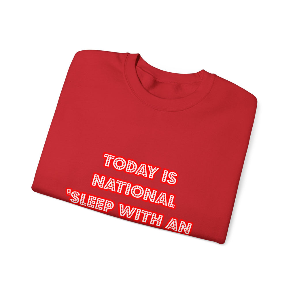 National 'Sleep With an Engineer' Day - Unisex Heavy Blend™ Crewneck Sweatshirt