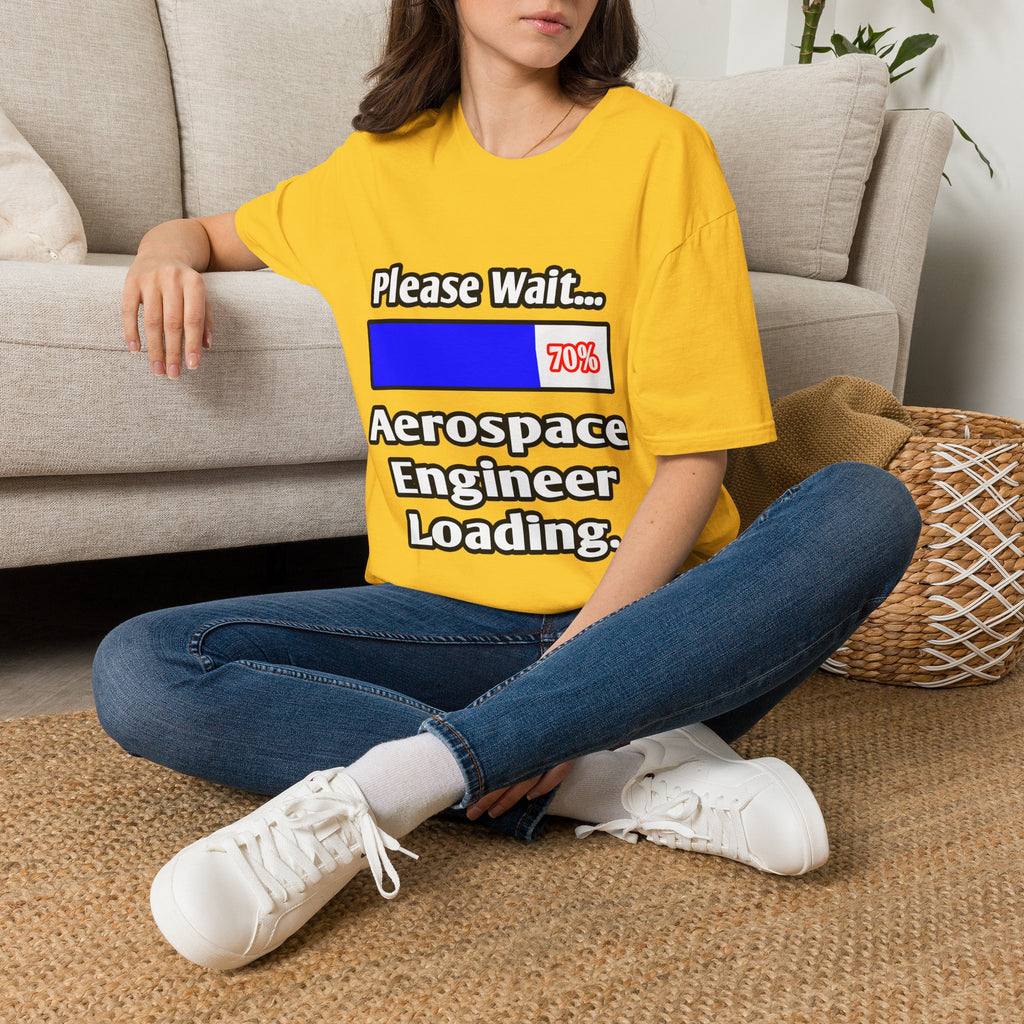 Please Wait...Aerospace Engineer Loading - Unisex Softstyle T-Shirt