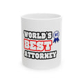 World's Best Attorney - Ceramic Mug, (11oz, 15oz)