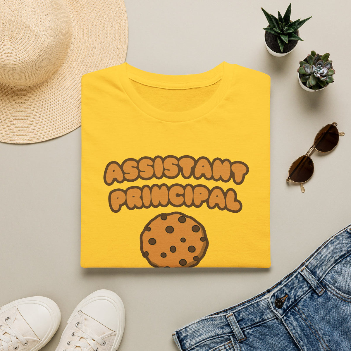 Assistant Principal  .. Will Work for Cookies - Unisex Softstyle T-Shirt