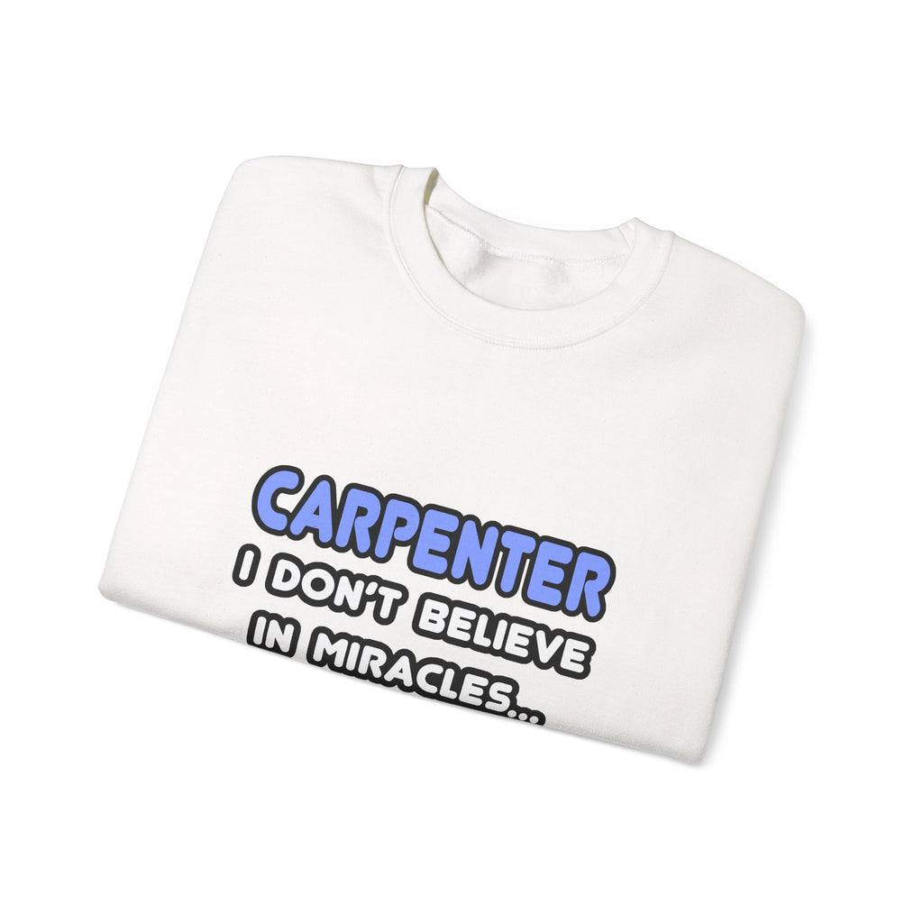 Miracles and Carpenters - Unisex Heavy Blend™ Crewneck Sweatshirt
