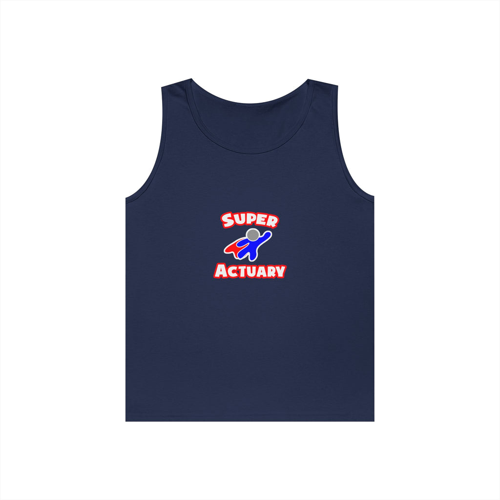 Super Actuary - Unisex Heavy Cotton Tank Top