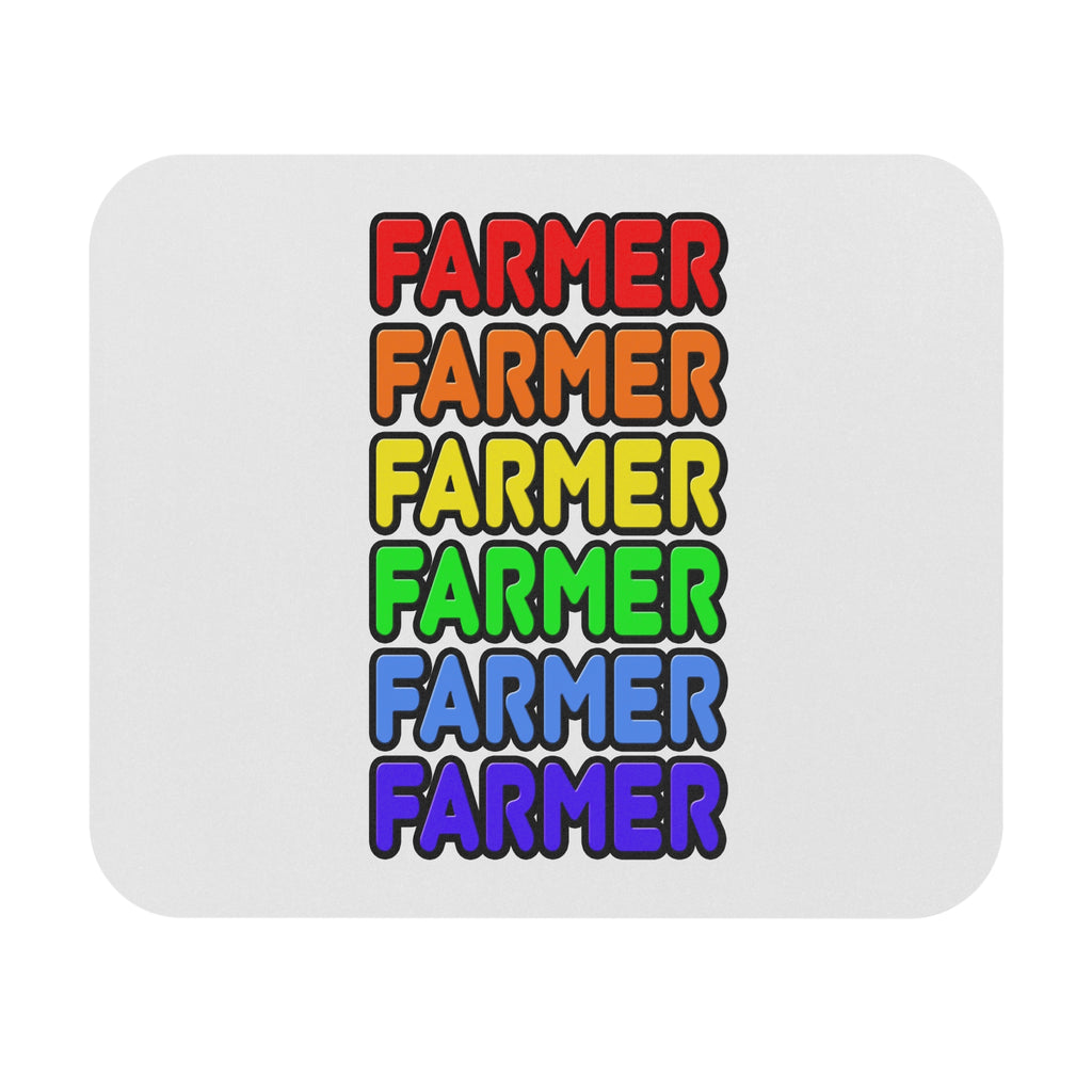 Rainbow Farmer - Mouse Pad (Rectangle)