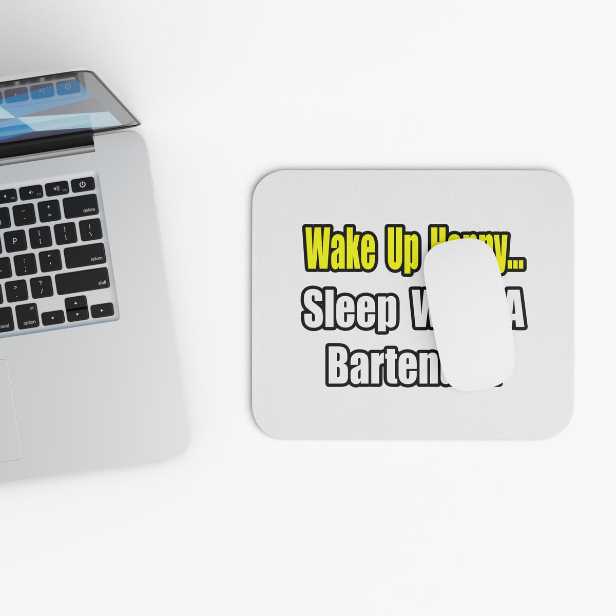 Sleep With a Bartender - Mouse Pad (Rectangle)