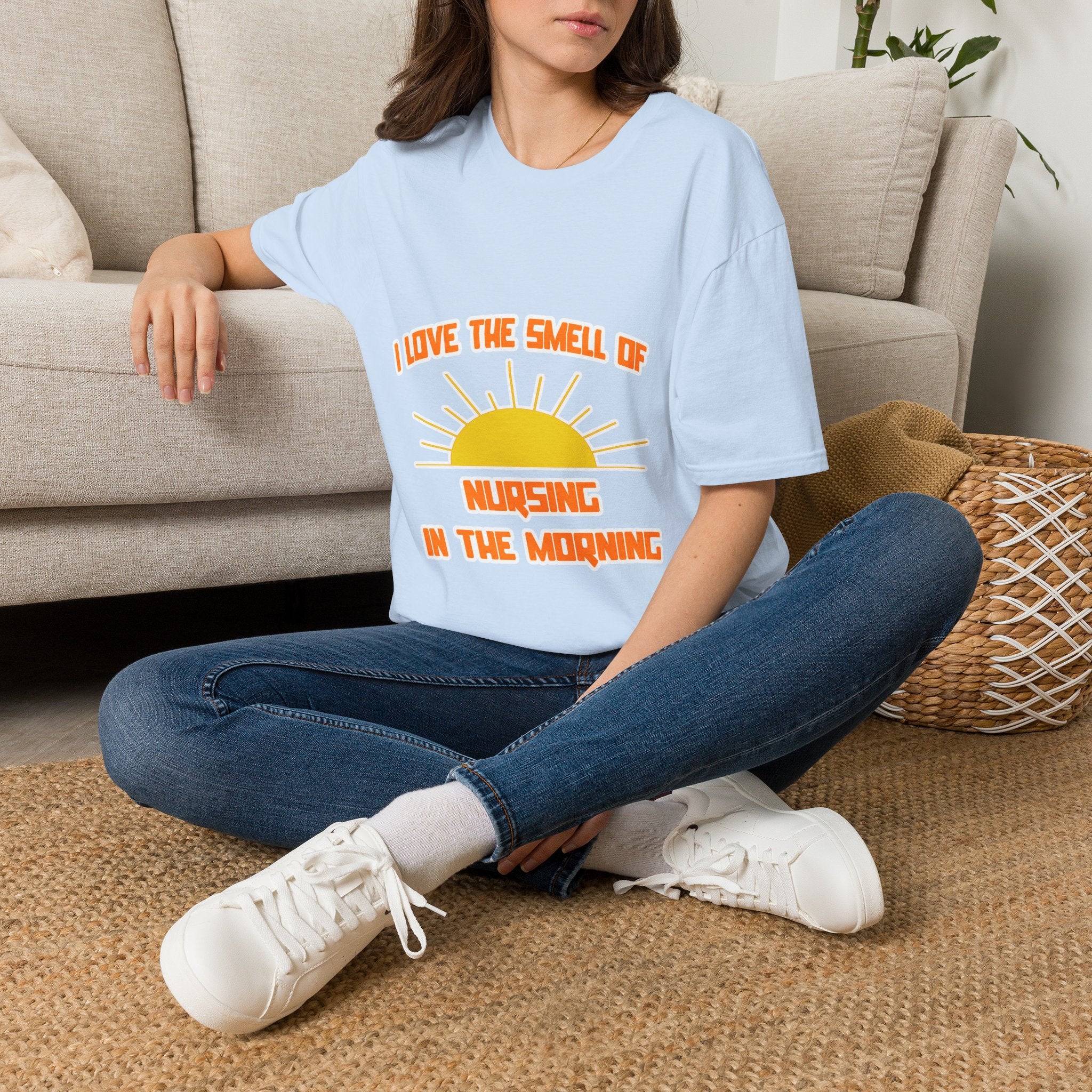 Smell of Nursing in the Morning - Unisex Softstyle T-Shirt