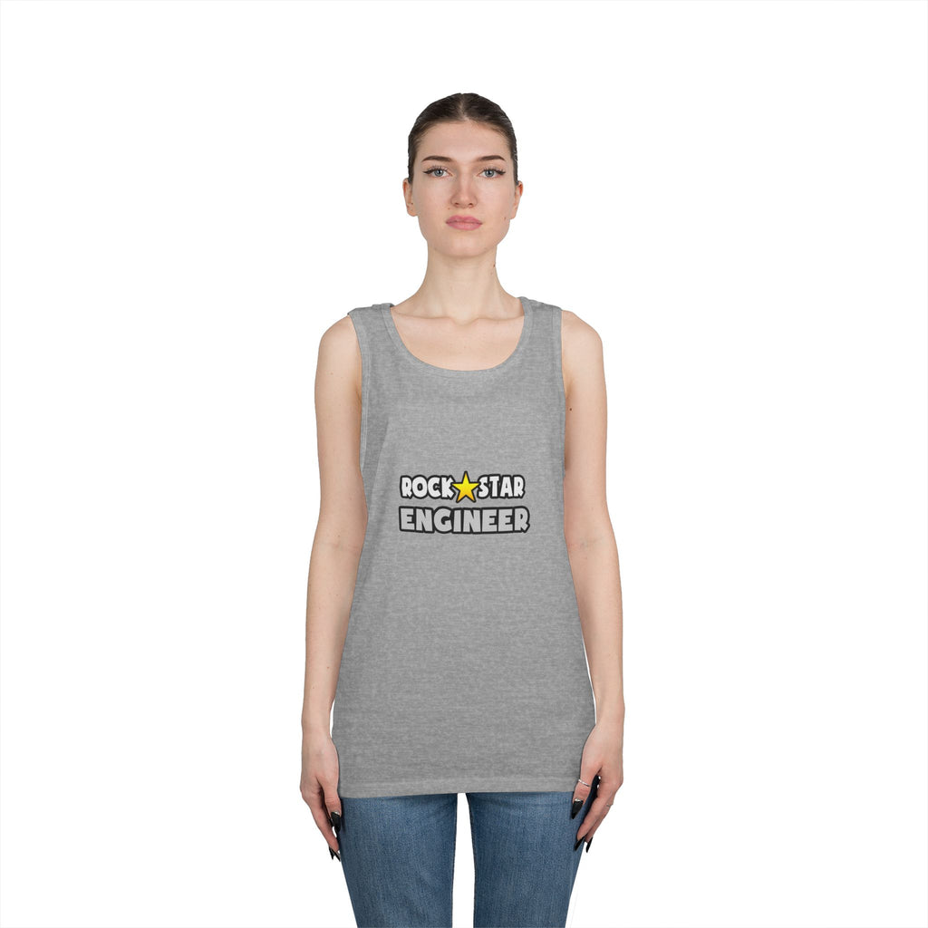 Rock Star Engineer (2) - Unisex Heavy Cotton Tank Top