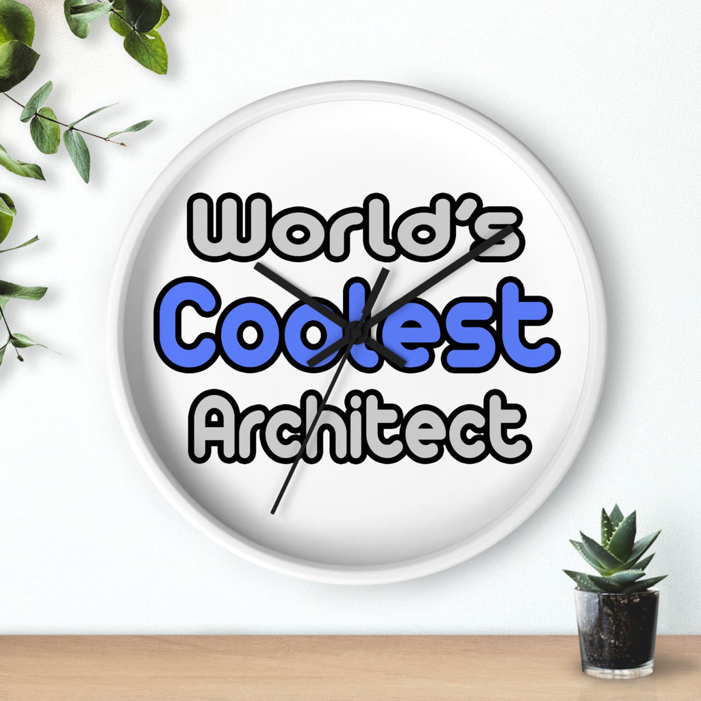World's Coolest Architect - Wall Clock