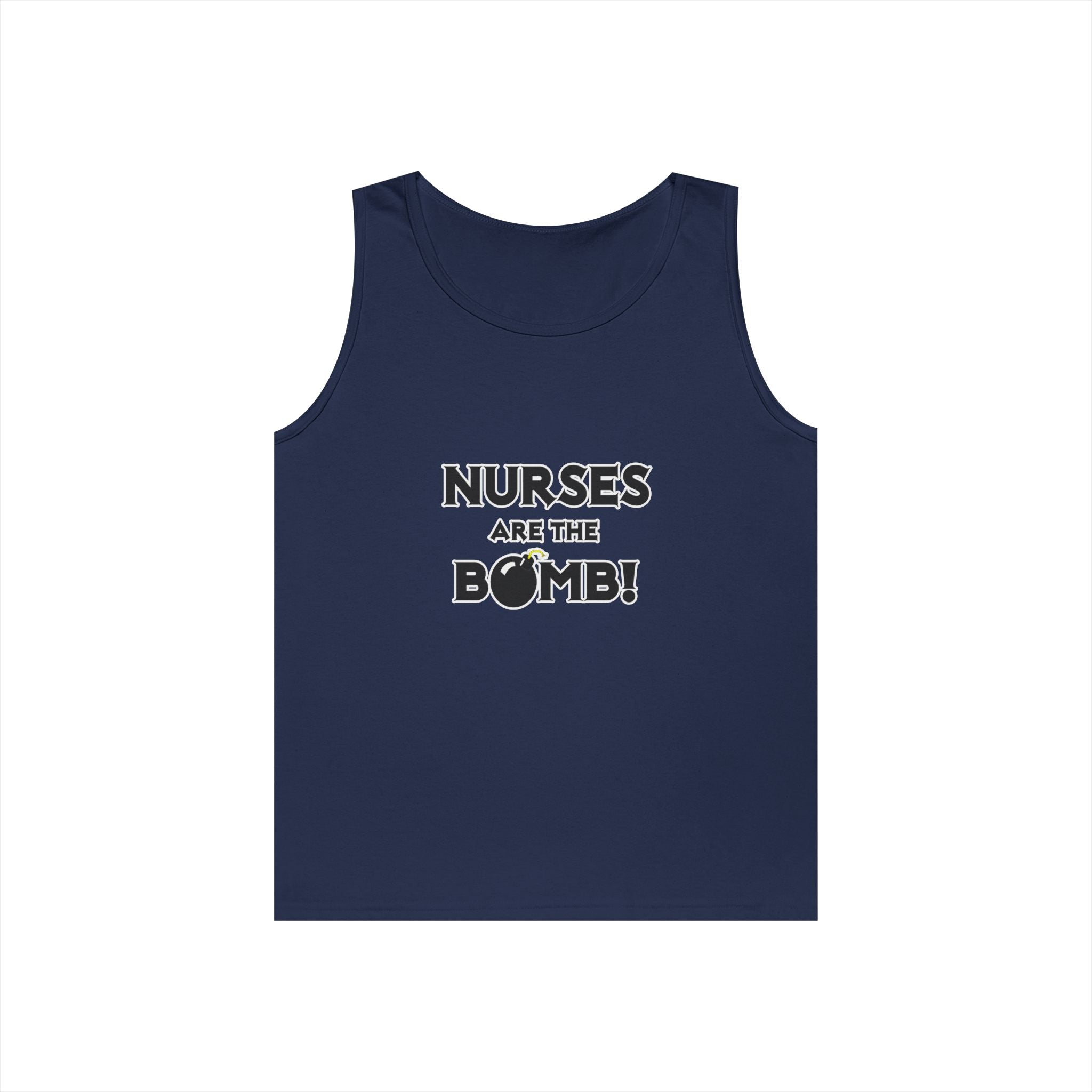 Nurses Are The Bomb! (2) - Unisex Heavy Cotton Tank Top