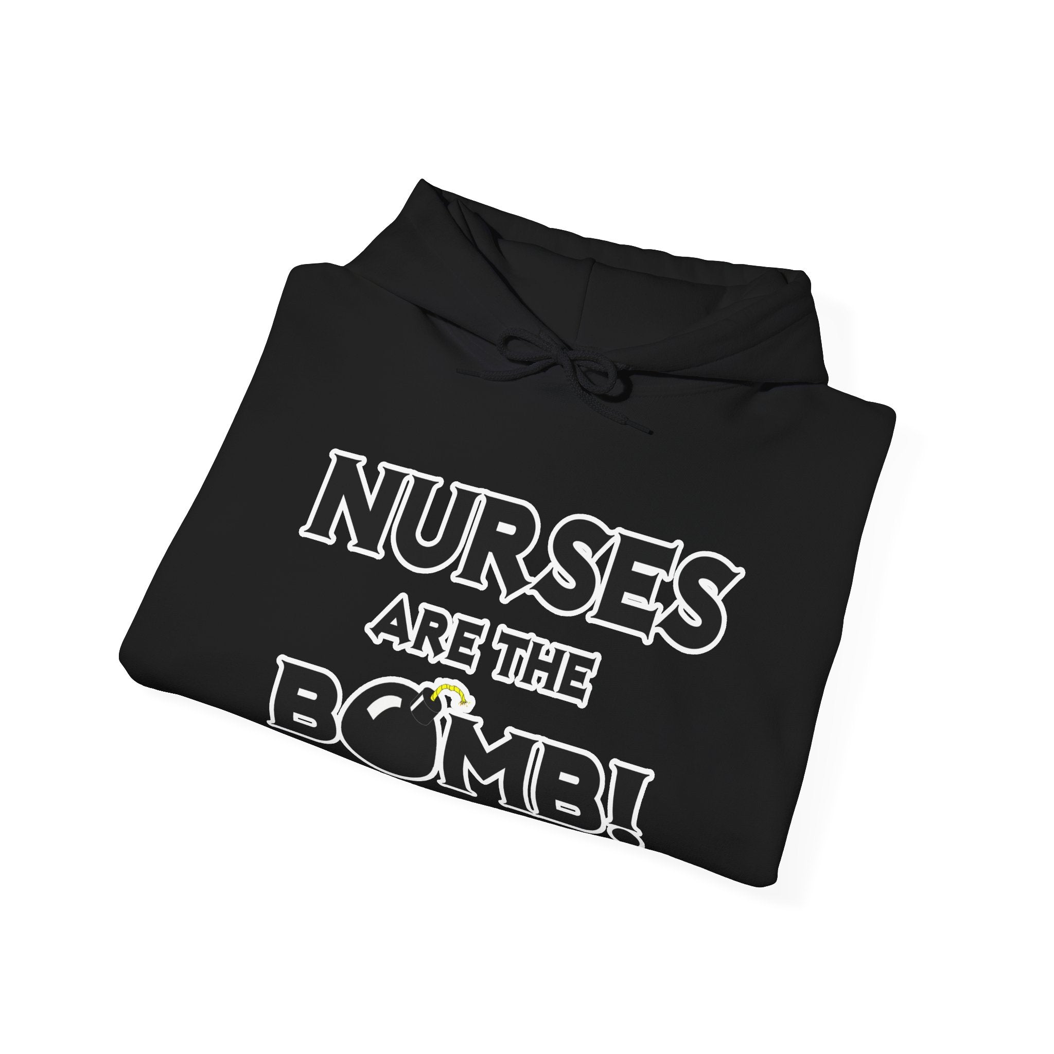 Nurses Are The Bomb! (2) - Unisex Heavy Blend™ Hooded Sweatshirt