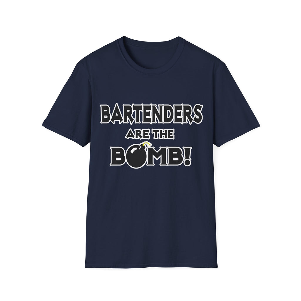 Bartenders Are The Bomb! - Unisex Softstyle T-Shirt